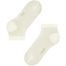 Falke White Fine Softness Sneaker Socks