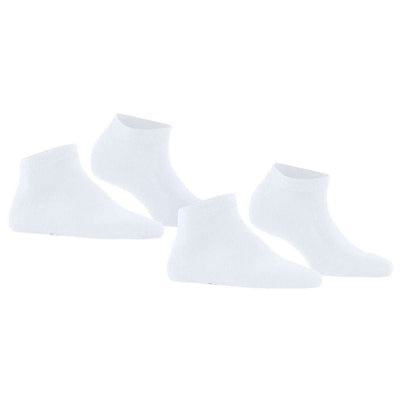Falke White Happy 2-Pack Sneaker Socks