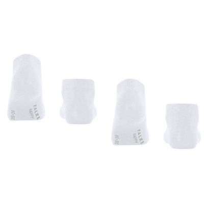 Falke White Happy 2-Pack Sneaker Socks
