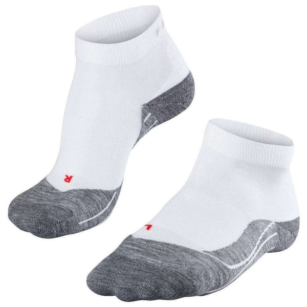 Falke White Running 4 Medium Short Socks