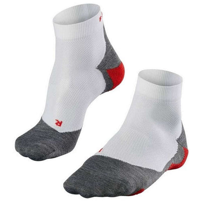 Falke White Running 5 Lightweight Short Socks