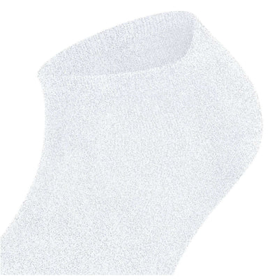Falke White Shiny Sneaker Socks