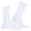 Falke White Shiny Socks