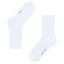 Falke White Shiny Socks