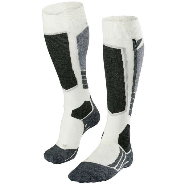 Falke White Skiing 2 Medium Cashmere Knee High Socks