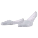 Falke White Step Medium Cut No Show Box Socks
