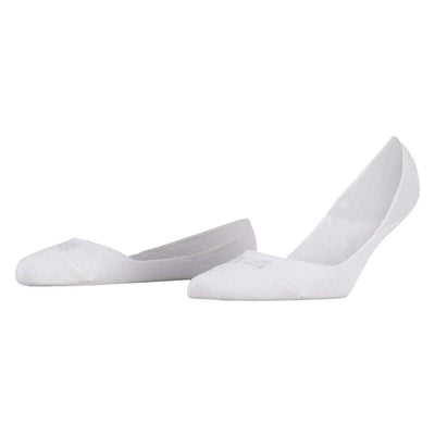 Falke White Step Medium Cut No Show Boxed Socks