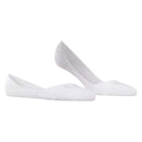 Falke White Step Medium Cut No Show Boxed Socks