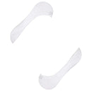 Falke White Step Medium Cut No Show Boxed Socks