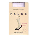 Falke White Step Medium Cut No Show Boxed Socks