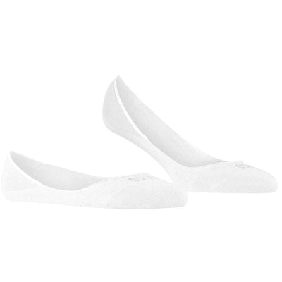 Falke White Step Medium Cut No Show Socks