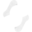 Falke White Step Medium Cut No Show Socks