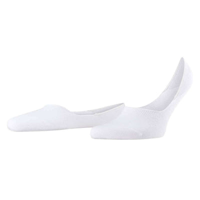 Falke White Step Medium Cut No Show Socks