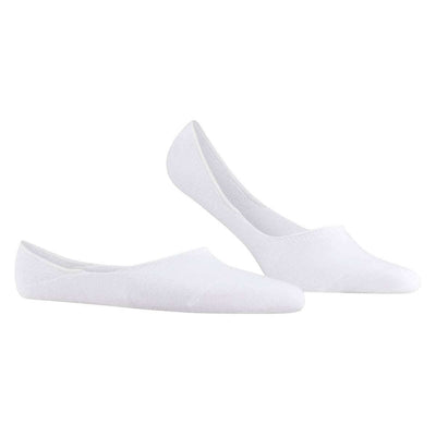 Falke White Step Medium Cut No Show Socks