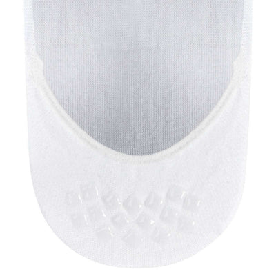 Falke White Step Medium Cut No Show Socks