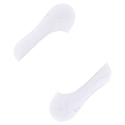 Falke White Step Medium Cut No Show Socks