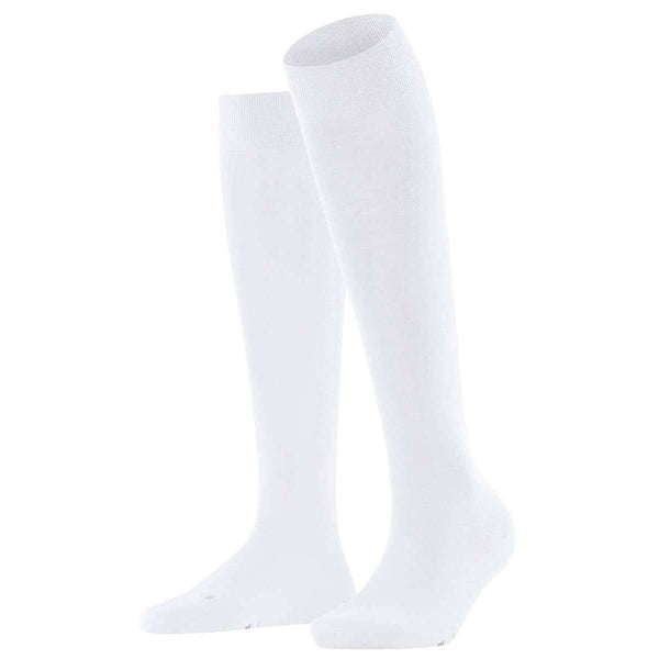 Falke White Vitalizer Knee High Socks