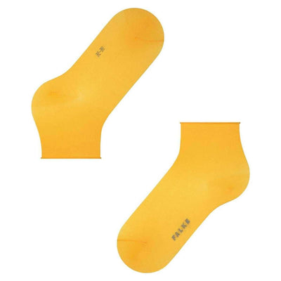 Falke Yellow Cotton Touch Short Socks