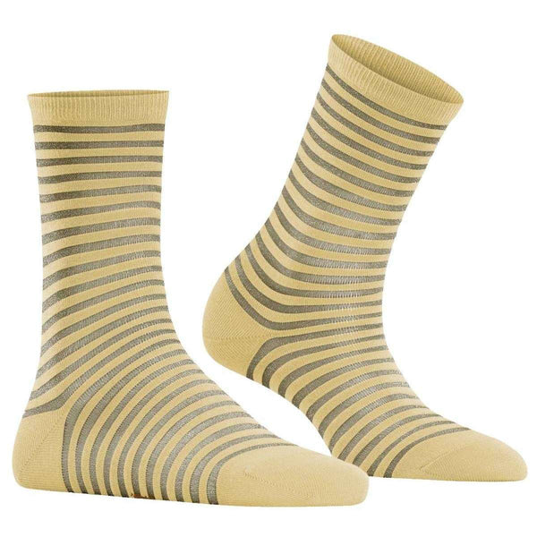 Falke Yellow Flash Rib Socks