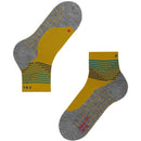 Falke Yellow Trekking 5 Offset Sneaker Socks