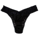 Hanky Panky Black Signature Lace 3 Pack Original Rise Thong