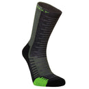 Hilly Khaki Active Crew Min Socks