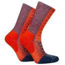 Hilly Orange Active Crew Min Socks
