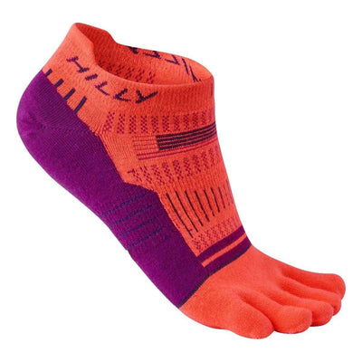 Hilly Orange Toes Socklet Min Socks