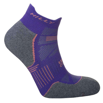 Hilly Purple Supreme Socklet Med Socks