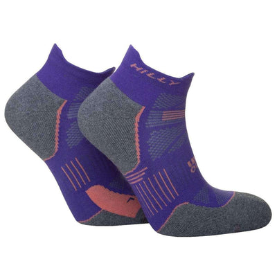 Hilly Purple Supreme Socklet Med Socks