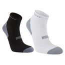Hilly White Active Quarter Min Twin Pack Socks