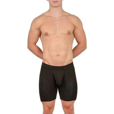 Obviously Black EliteMan Boxer Brief 6inch Leg