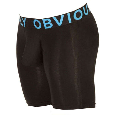 Obviously Black Everyman AnatoMAX Boxer Breif 6inch Leg