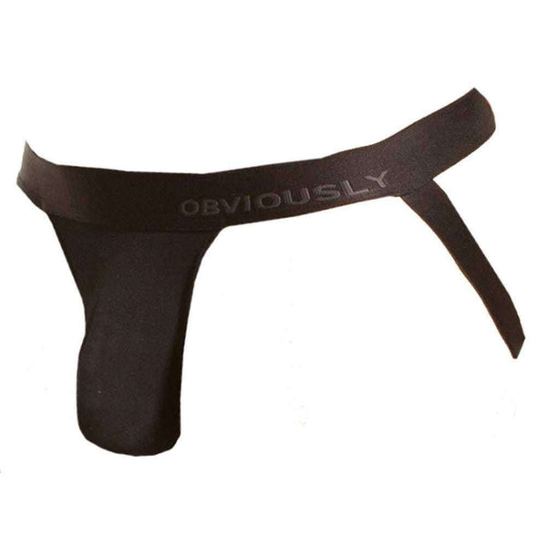 Obviously Black Primeman AnatoMAX Jockstrap