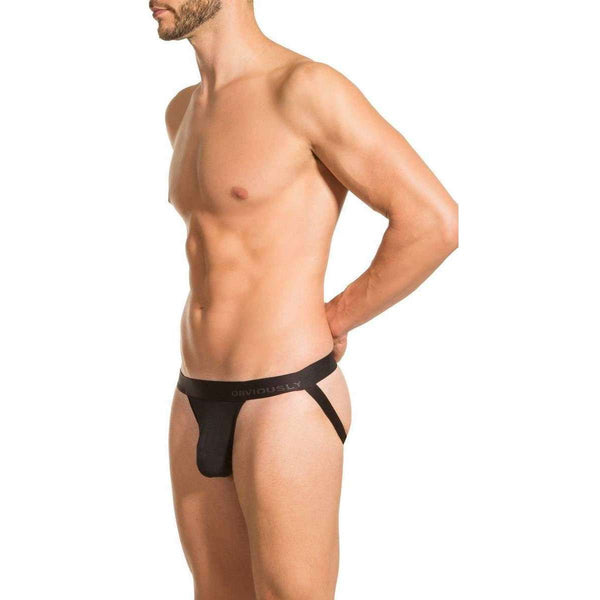 Obviously Black Primeman AnatoMAX Jockstrap