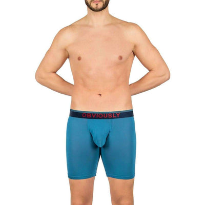 Obviously Blue FreeMan AnatoFREE Boxer Brief 6inch Leg