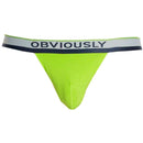 Obviously Green PrimeMan AnatoMAX Bikini Brief