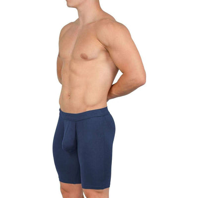 Obviously Navy EliteMan Boxer Brief 9inch Leg