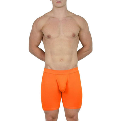 Obviously Orange EliteMan Boxer Brief 6inch Leg