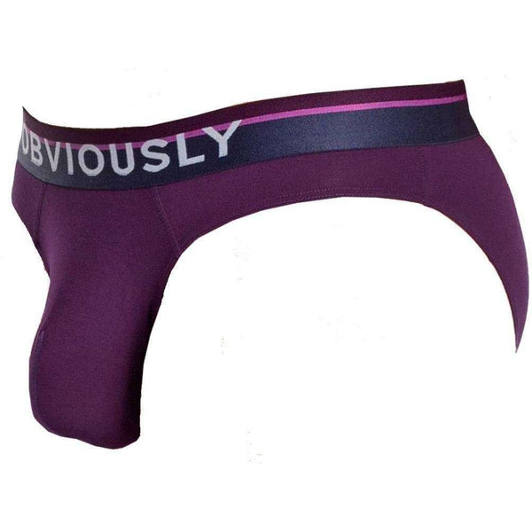 Obviously Purple PrimeMan AnatoMAX Hipster Brief