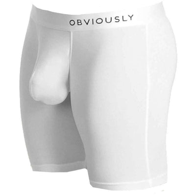 Obviously White Primeman AnatoMAX Boxer Brief 6inch Leg
