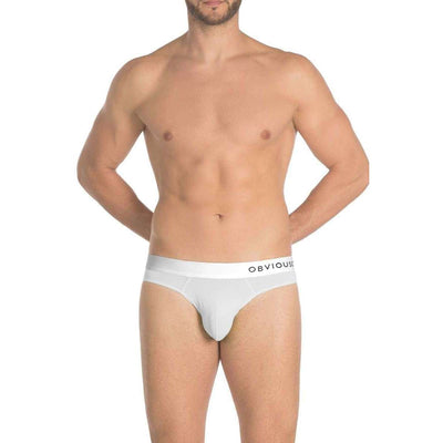 Obviously White PrimeMan AnatoMAX Hipster Brief