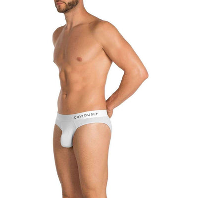 Obviously White PrimeMan AnatoMAX Hipster Brief