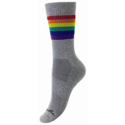 Pantherella Grey Shine Egyptian Sports Socks