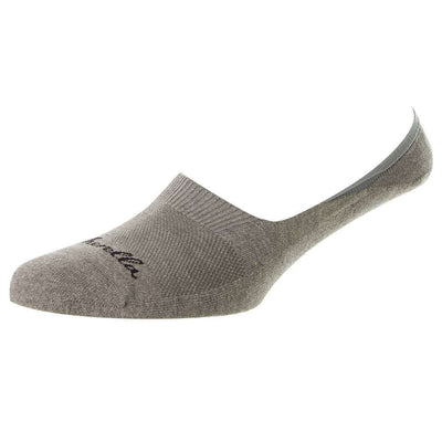 Pantherella Grey Stride Invisible Cushion Sole Socks