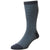 Pantherella Navy Highbury Merino Wool Houndstooth Socks