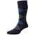 Pantherella Navy Racton Argyle Merino Wool Socks