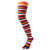 TOETOE Orange Essential Striped Over the Knee Socks